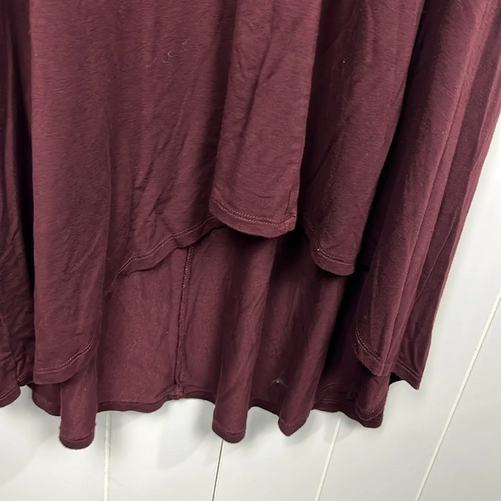 Universal Standard Womens Dress 2XS Burgundy Sleeveless Maxi Pockets Hi-Low New - Picture 6 of 12